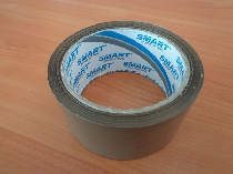Adhesive tape 48 mm width / acrylic, brown / 50 y
