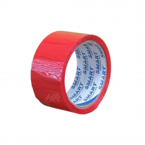 Taśma samoprzylepna (klejąca) 48/50 klej akrylowy CZERWONA