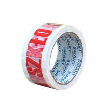 Taśma samoprzylepna o szerokości 48 mm/ klej akrylowy,z nadrukiem UWAGA SZKŁO