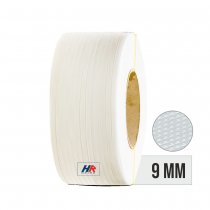 Taśma polipropylenowa PP 09 x 0.55/200/3200 m/biała 